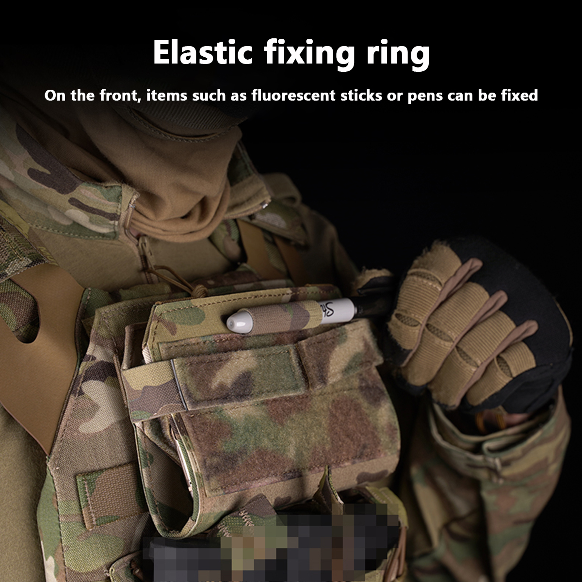 Outdoor Hunting Maps - Tactical Vest Front Panel Map Holder