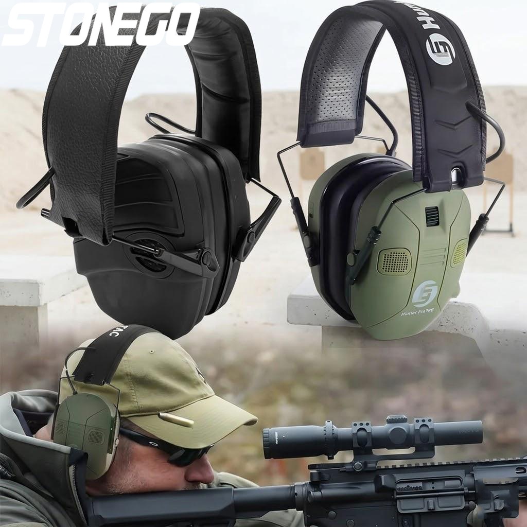 Shooting Ear Muff - Foldable Electronic Noise Cancelling Ear Muffs