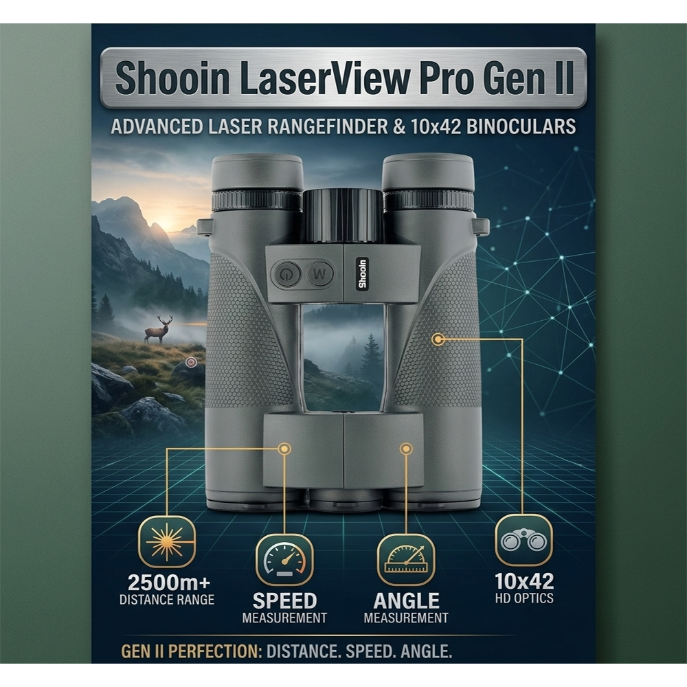 Rangefinder Laser Hunting - Shooin LaserView Pro Gen II Laser