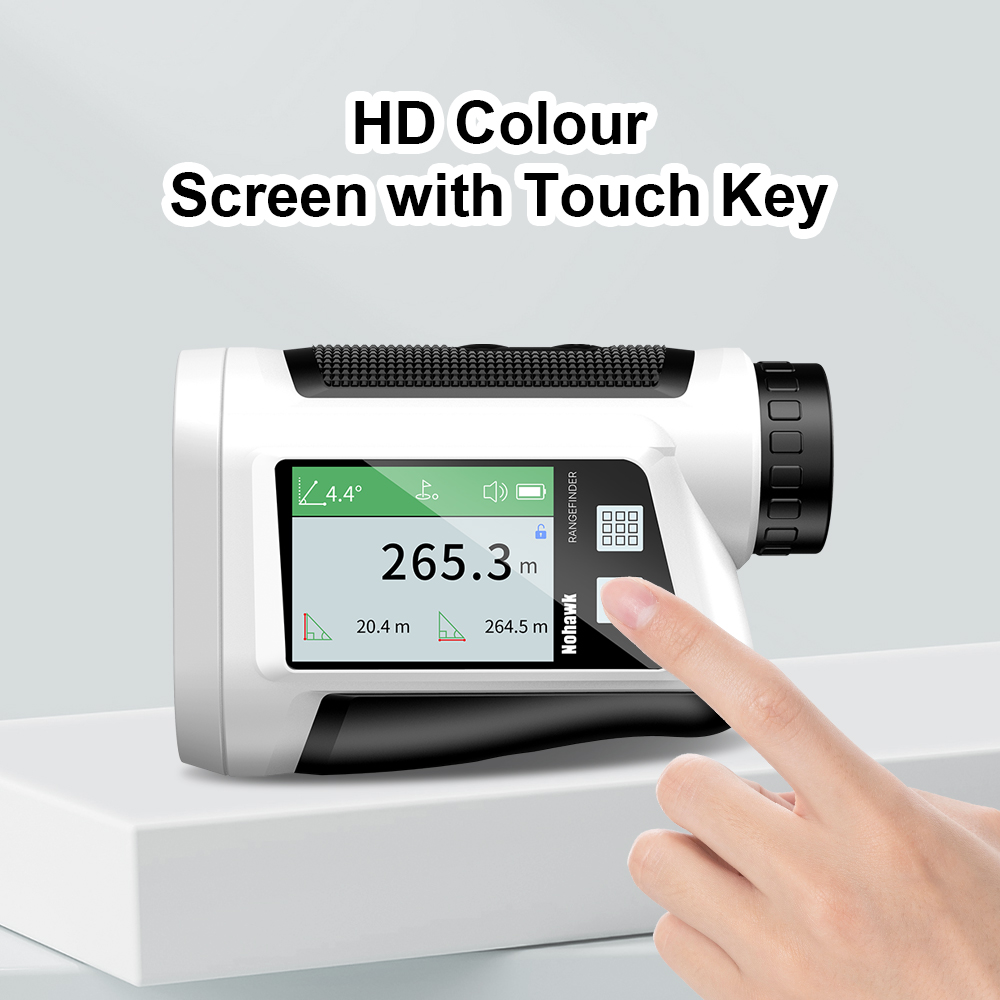 Rangefinder Laser Hunting - Nohawk Golf Rangefinder with Touch Screen