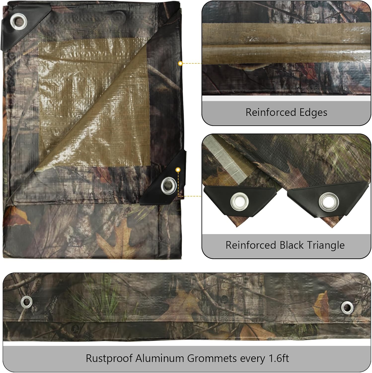 Heavy Duty 9 Mil Tarp Cover Wa - Outdoor Hunting Images avis et prix