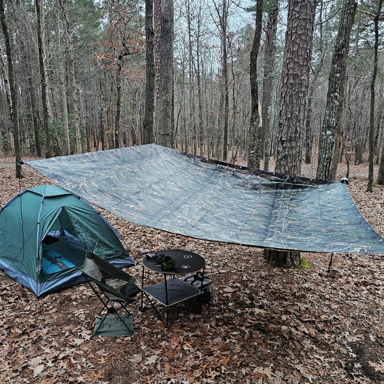 Heavy Duty 9 Mil Tarp Cover Wa - Outdoor Hunting Images avis et prix