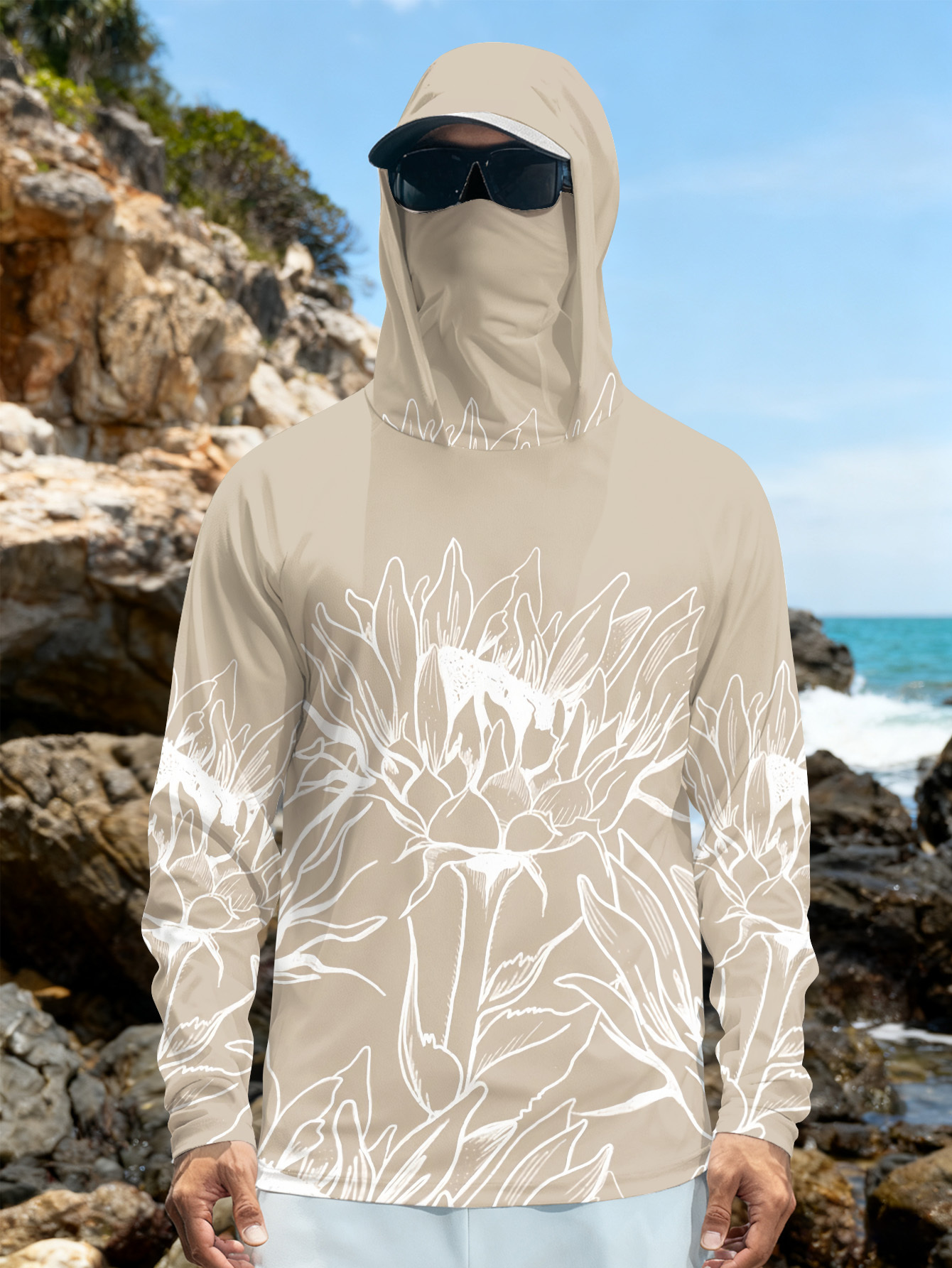 Fishing Shirts Men Sun Protect - Outdoor Hunting Hoodie avis et prix