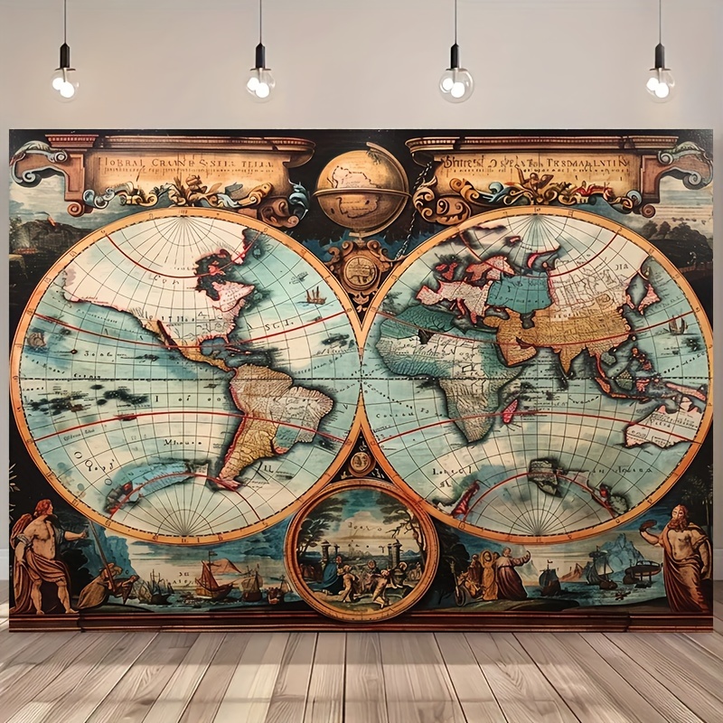 1 vintage nautical adventure b - Hunting Outdoor Background avis et prix