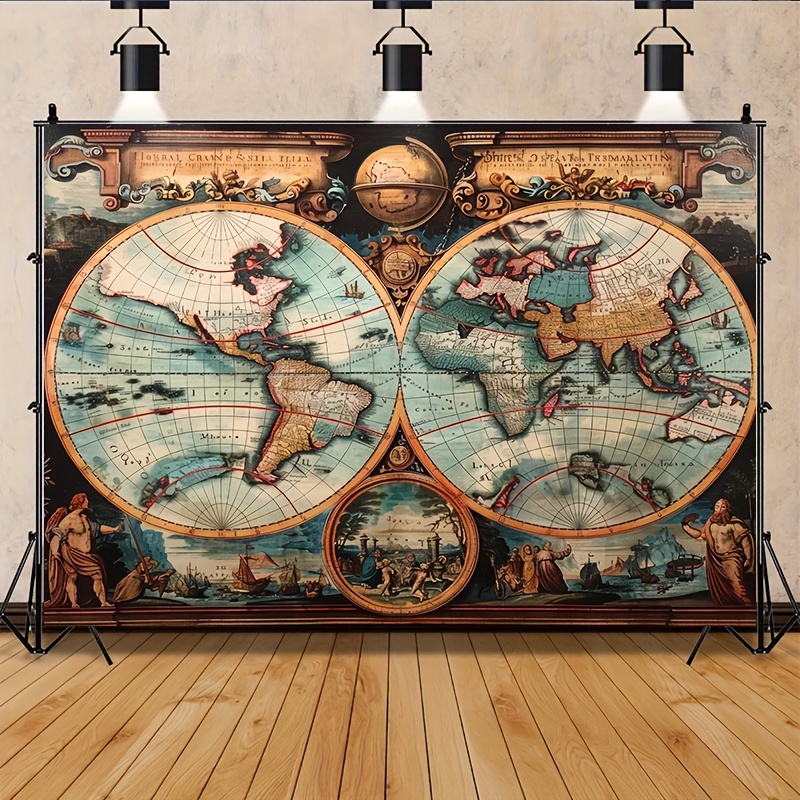 1 vintage nautical adventure b - Hunting Outdoor Background avis et prix