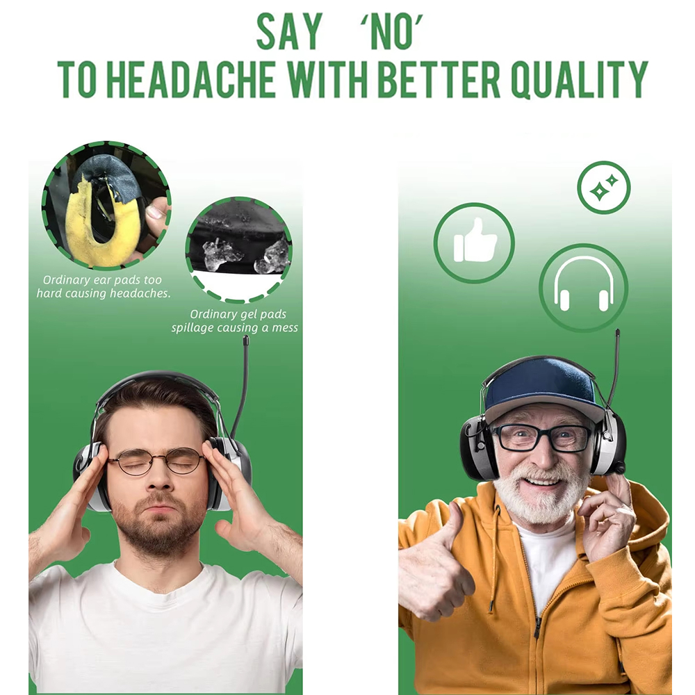 Tactical Headset Earmuffs Gel  - Shooting Ear Muff avis et prix