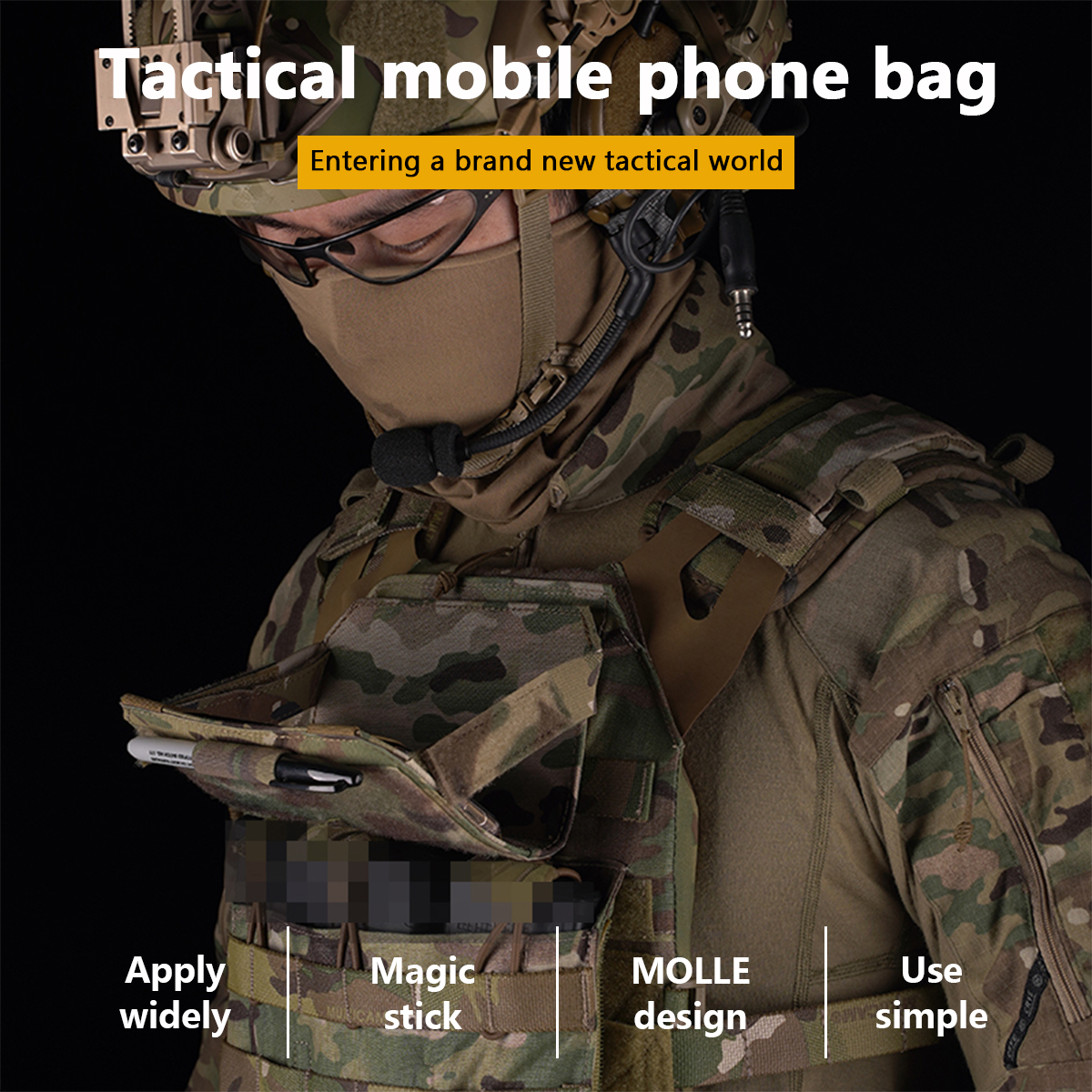 Tactical Vest Front Panel Map  - Outdoor Hunting Maps avis et prix