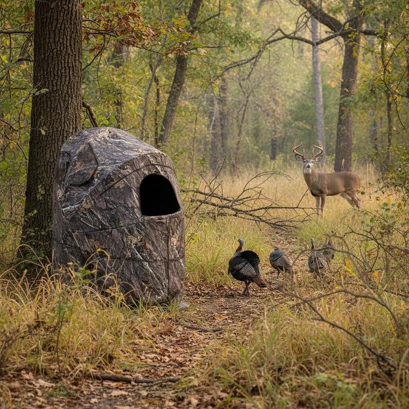 Hunting Blind 1 Person For Dee - Hunting & Outdoor Supplies Carterton Reviews avis et prix
