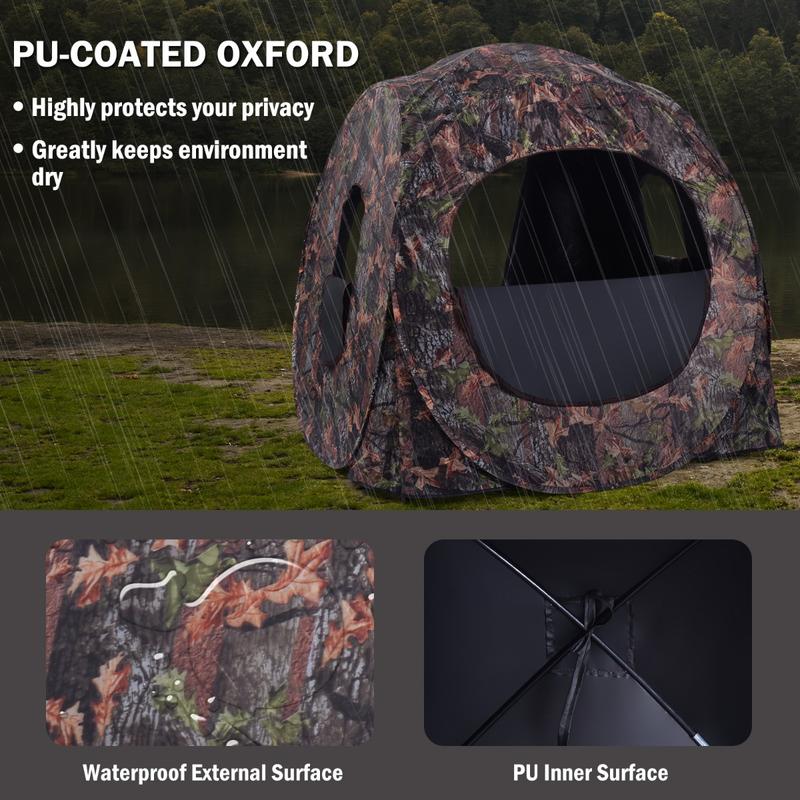 Portable Pop up Ground Camo Bl - Hunting & Outdoor Supplies Carterton Reviews avis et prix