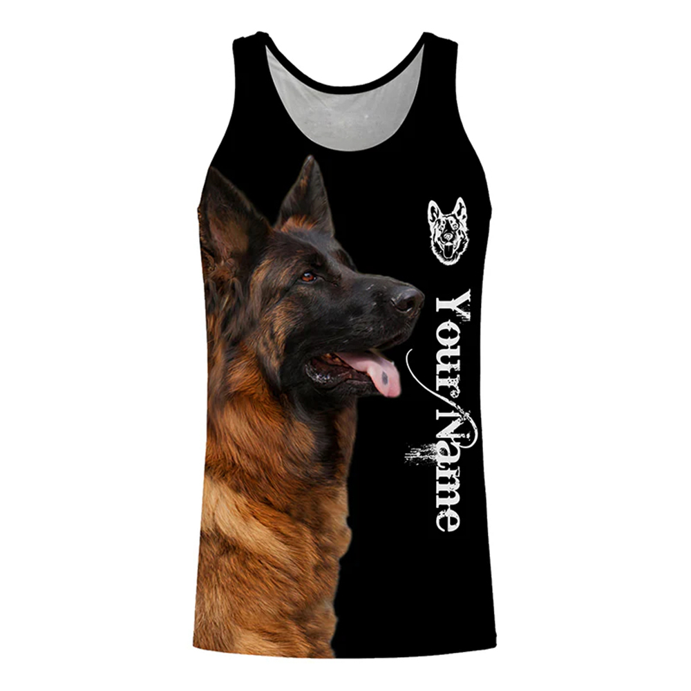 Personalized Dog Lover Tank To - Outdoor Hunting Dogs avis et prix