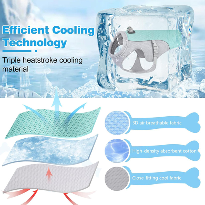 medium-sized dog Cooling Vest  - Outdoor Hunting Dogs avis et prix