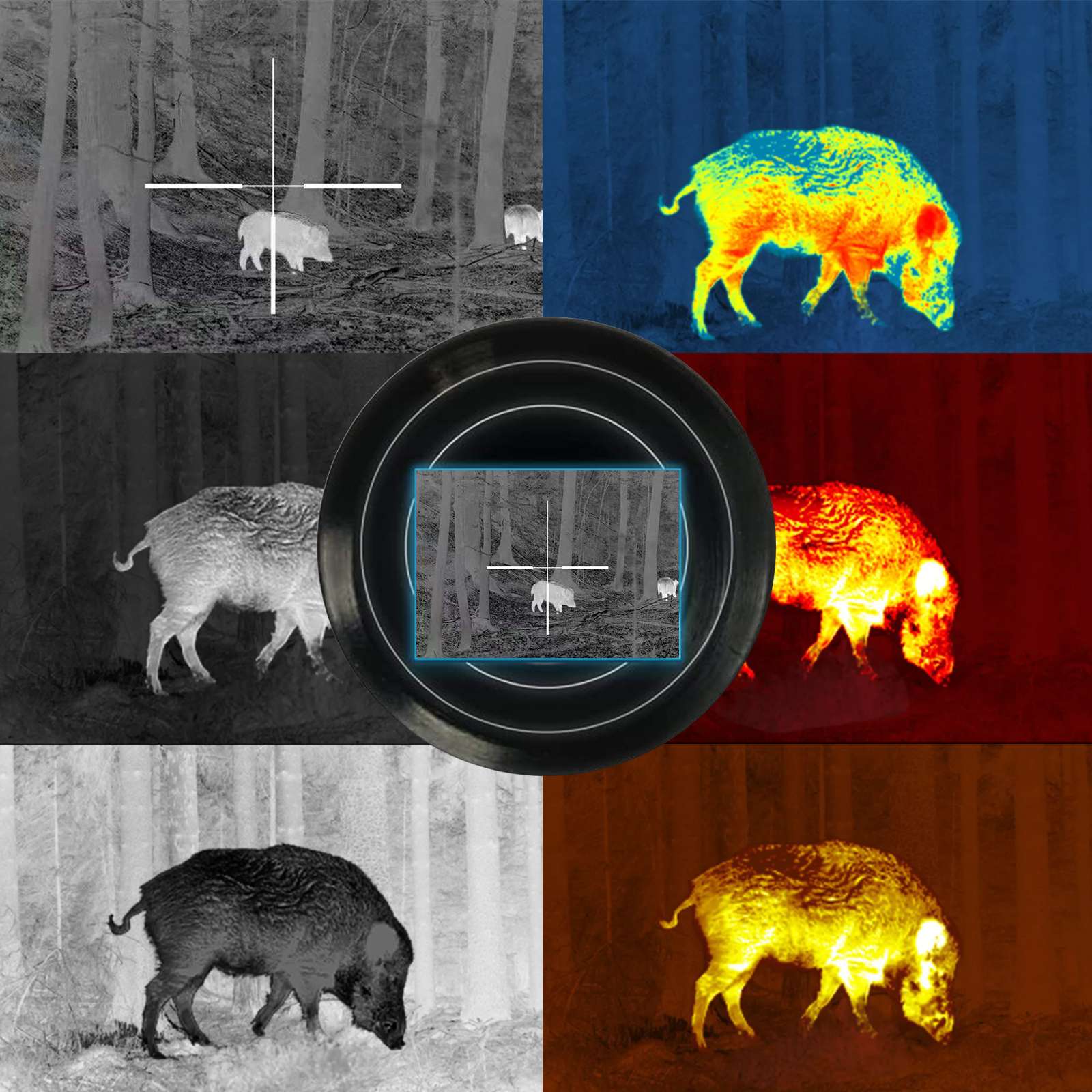 Upgraded Version CS-6 Thermal  - Outdoor Hunting Images avis et prix