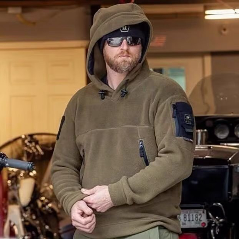 Men Winter Thermal Fleece Outd - Outdoor Hunting Hoodie avis et prix