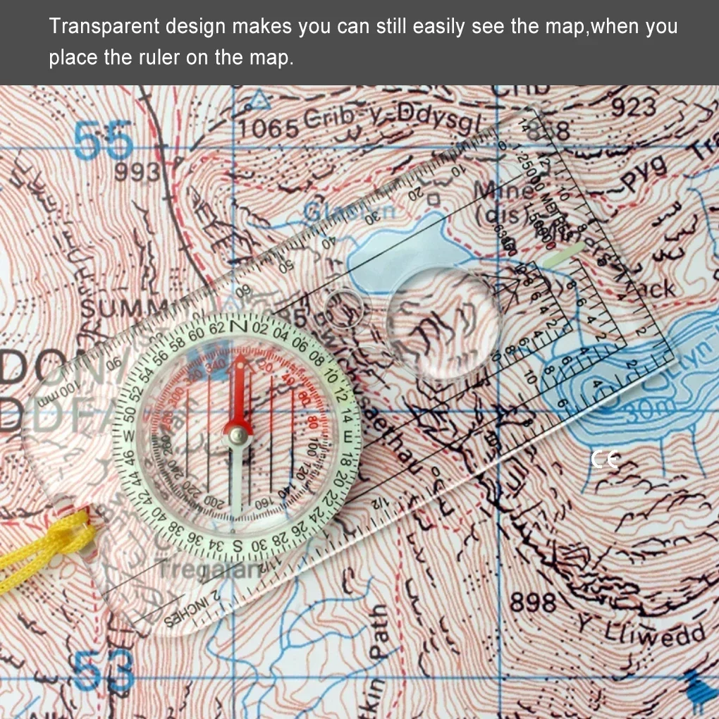 Compass Navigation Map Ruler R - Outdoor Hunting Maps avis et prix
