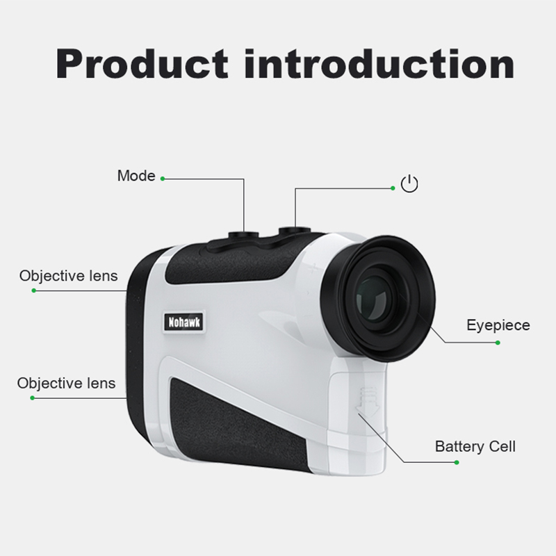 Nohawk A2 600-2500M Long Dista - Rangefinder Laser Hunting avis et prix