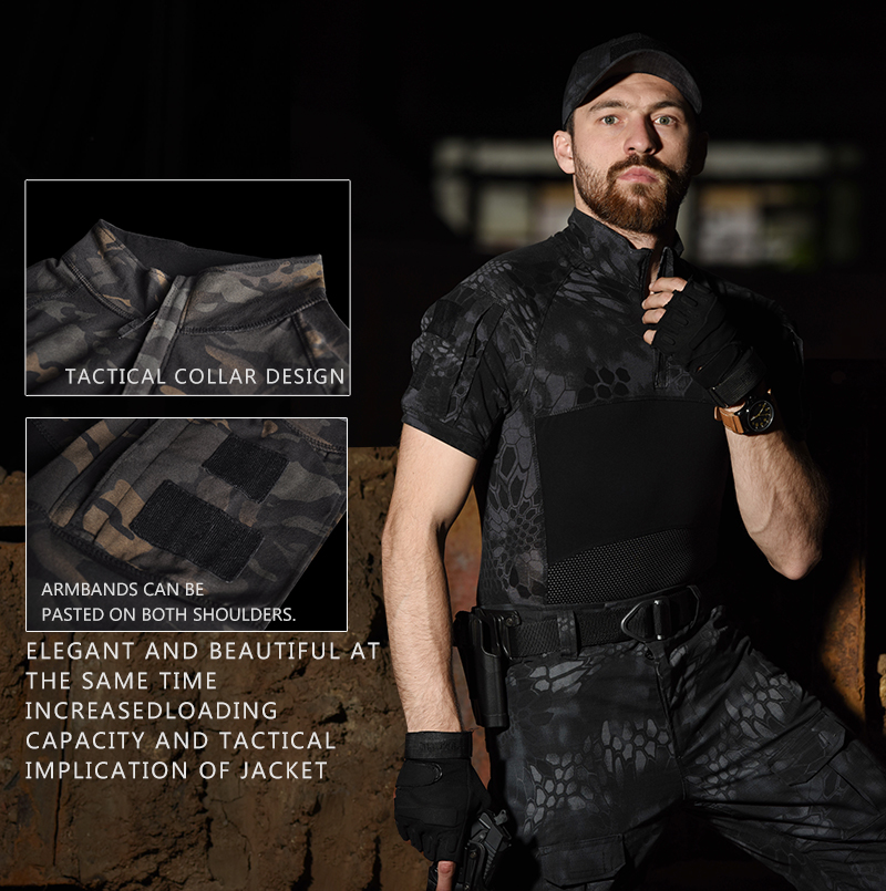 Men Combat Shirts Airsoft Tact - Wildman Hunting & Outdoor Reviews avis et prix