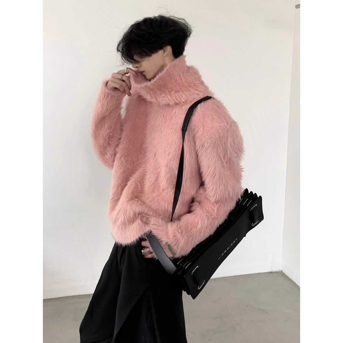 Fur Collar Pullovers Pink Mens - Wildman Hunting & Outdoor Reviews avis et prix