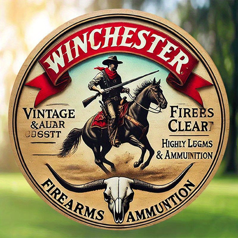 Winchester vintage round metal - Outdoor Hunting Events avis et prix