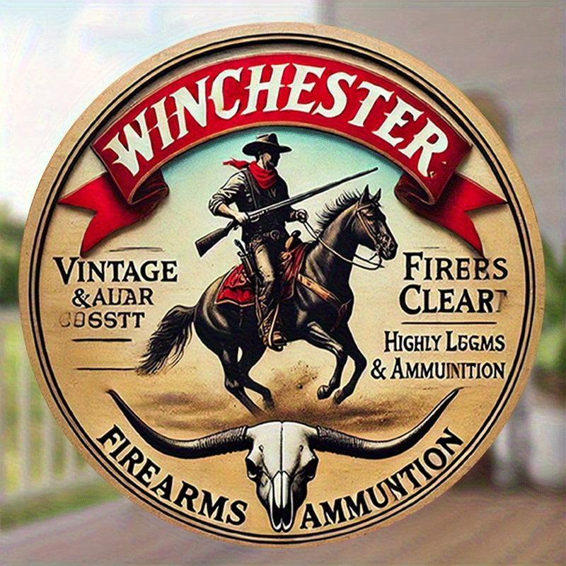 Winchester vintage round metal - Outdoor Hunting Events avis et prix