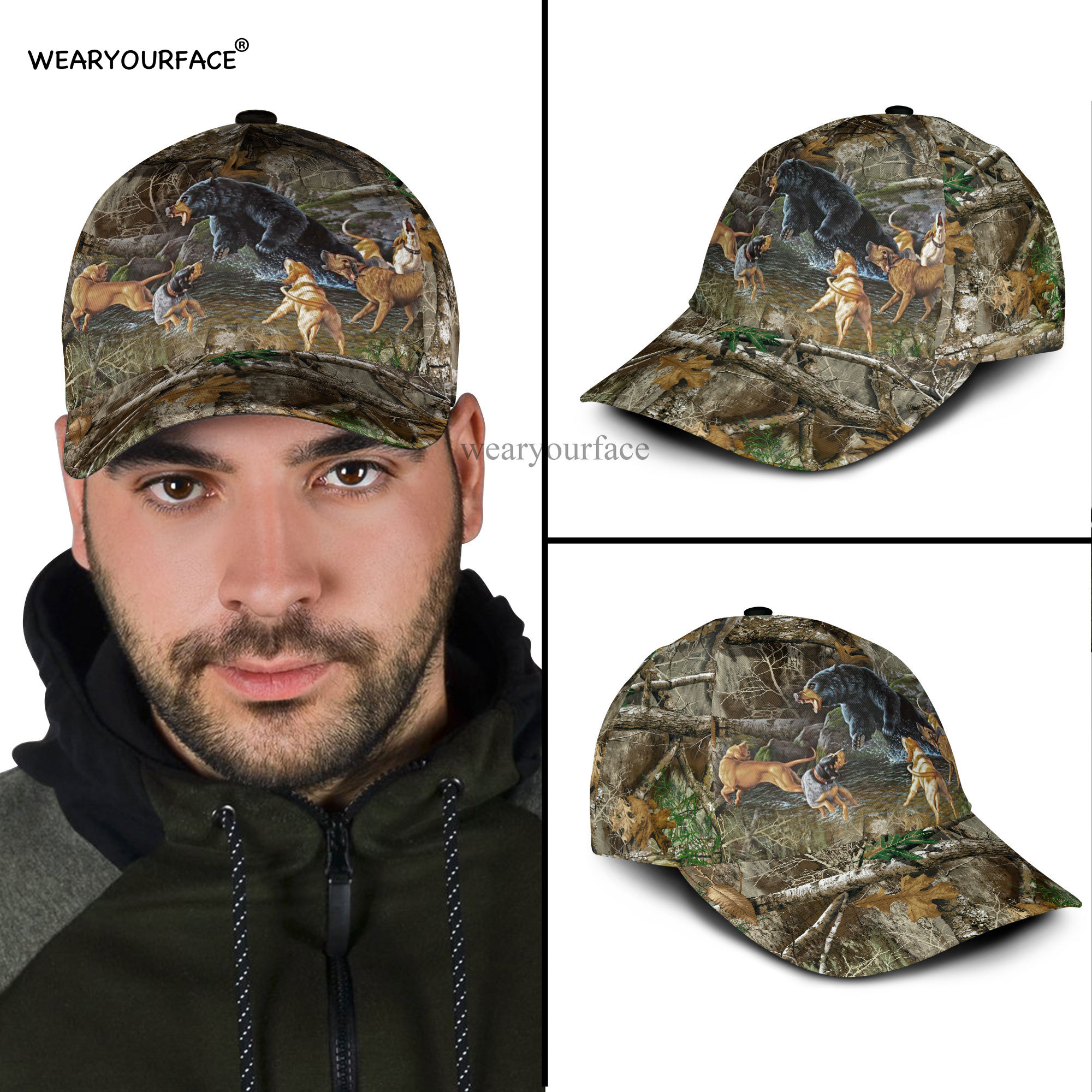 Baseball Cap Deer Hunting Wild - Outdoor Hunting Dogs avis et prix
