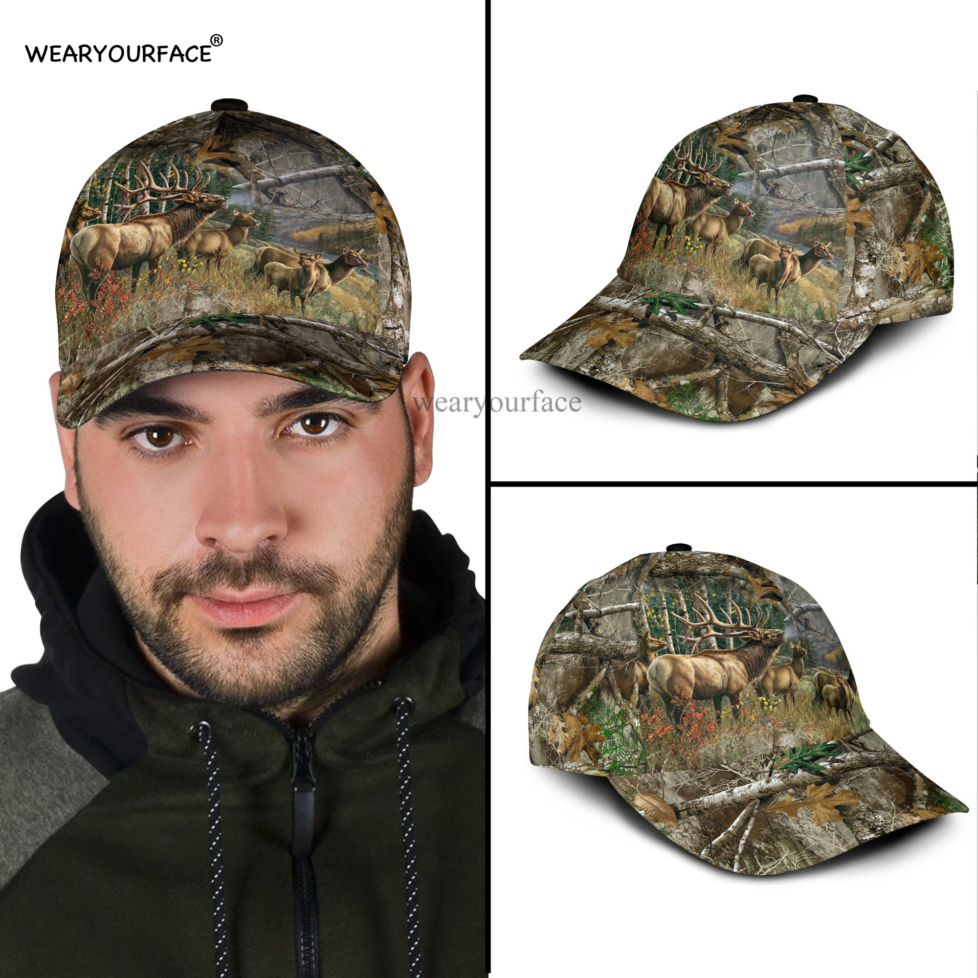 Baseball Cap Deer Hunting Wild - Outdoor Hunting Dogs avis et prix