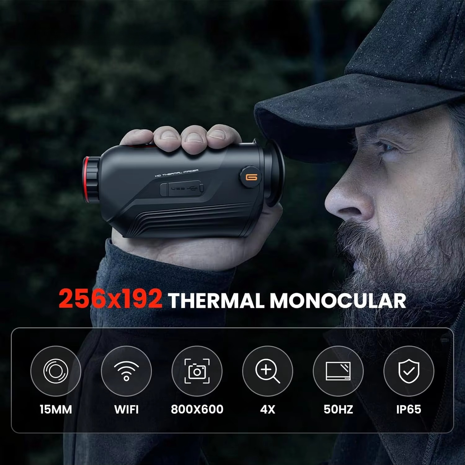 Thermal Imaging Monocular for  - Outdoor Hunting Images avis et prix