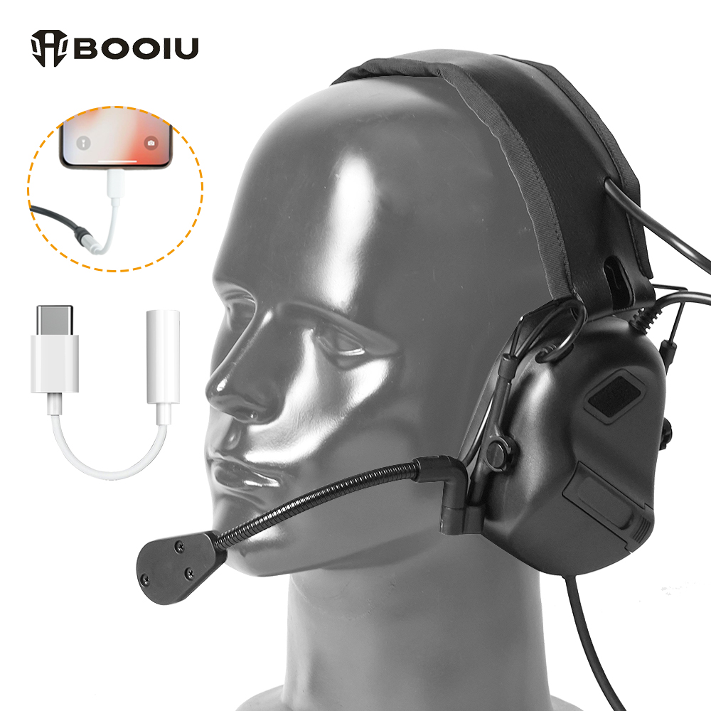BOOIU Tactical Electronic Shoo - Shooting Ear Muff avis et prix