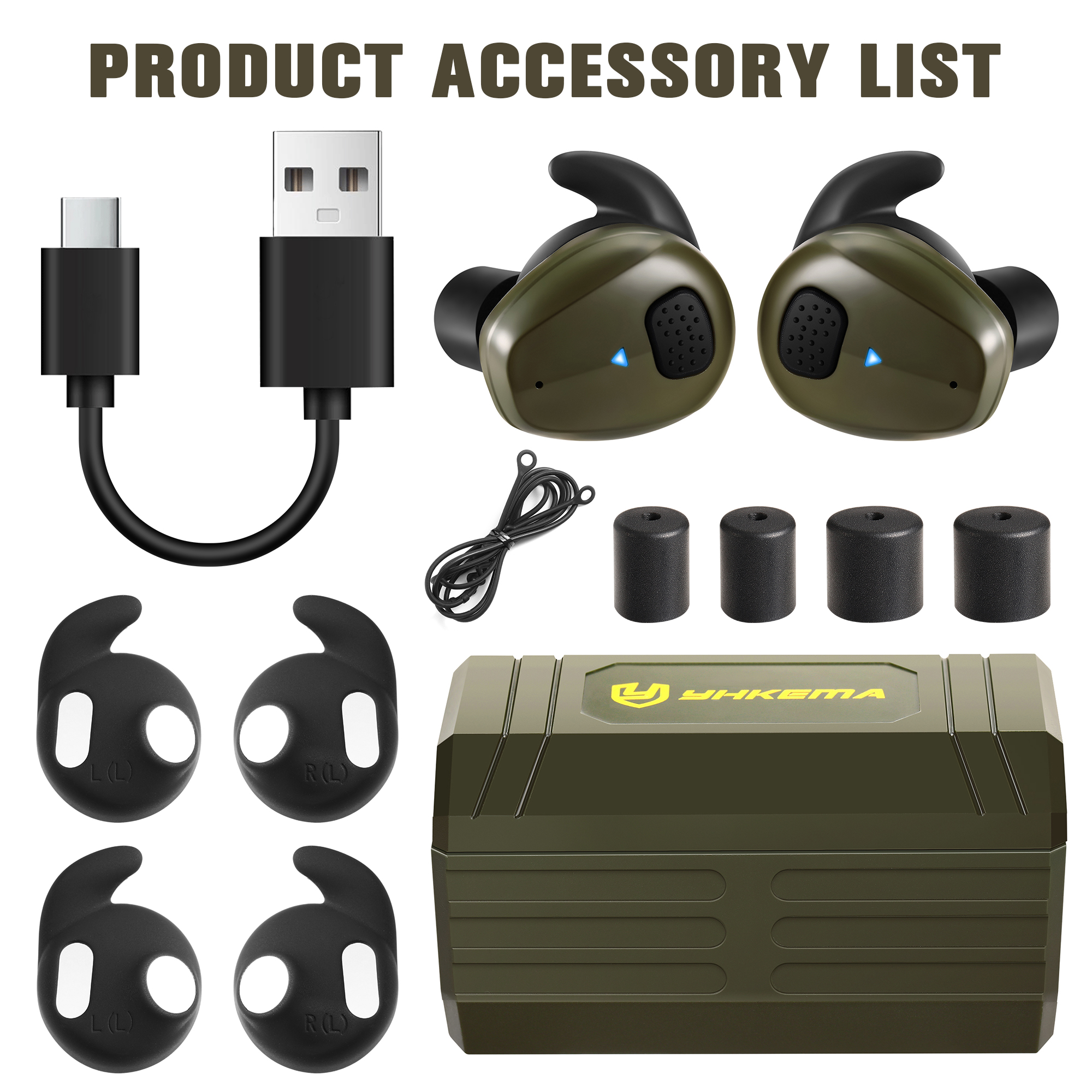YHKEMA EB10 Tactical Earplugs  - Shooting Ear Muff avis et prix