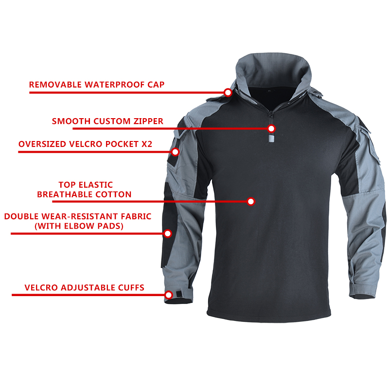 Combat Uniform Shirts Cotton T - Wildman Hunting & Outdoor Reviews avis et prix