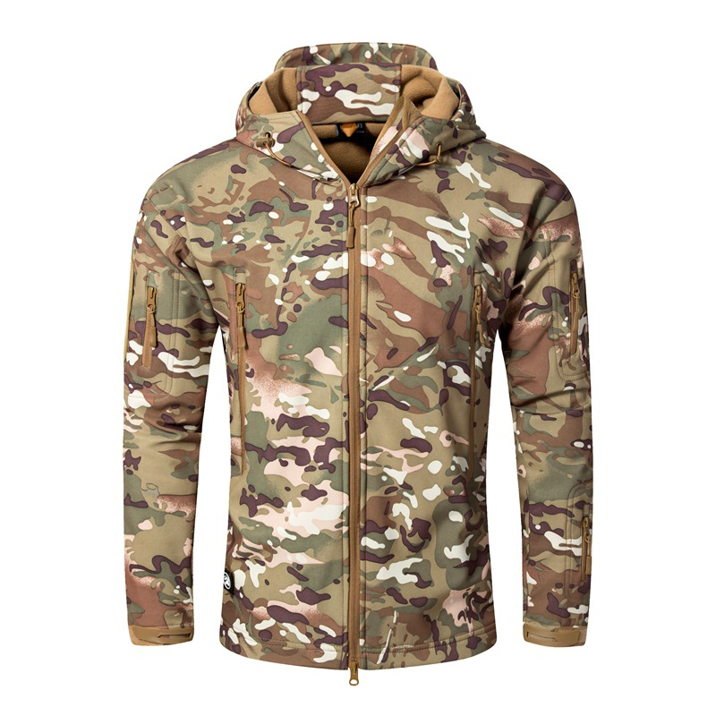 Men Outdoor TAD Shark Skin Sof - Outdoor Hunting Hoodie avis et prix