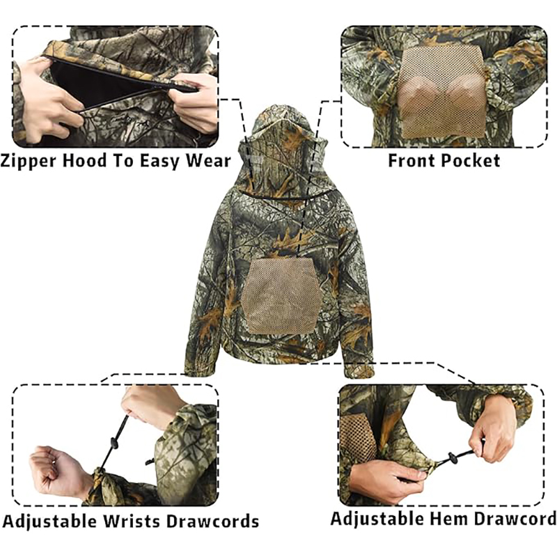 Fishing Beekeeping Anti-Mosqui - Outdoor Hunting Hoodie avis et prix