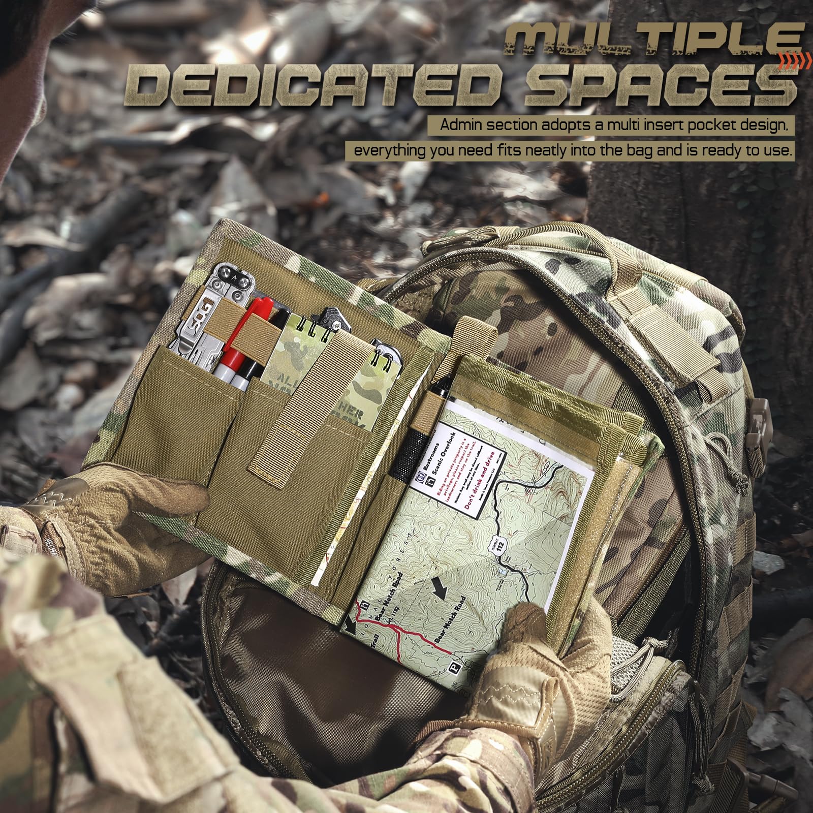 Tactical Pouch Military Map Ca - Outdoor Hunting Maps avis et prix