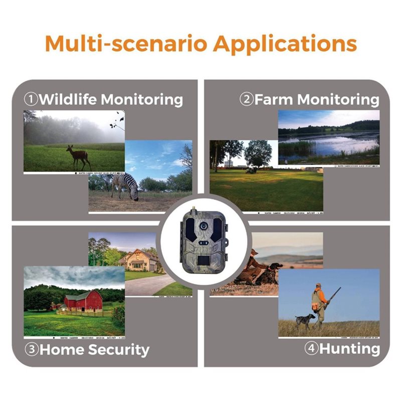 AS95-Outdoor 4G 120MP 4K Live  - Hunting Outdoor Shows avis et prix
