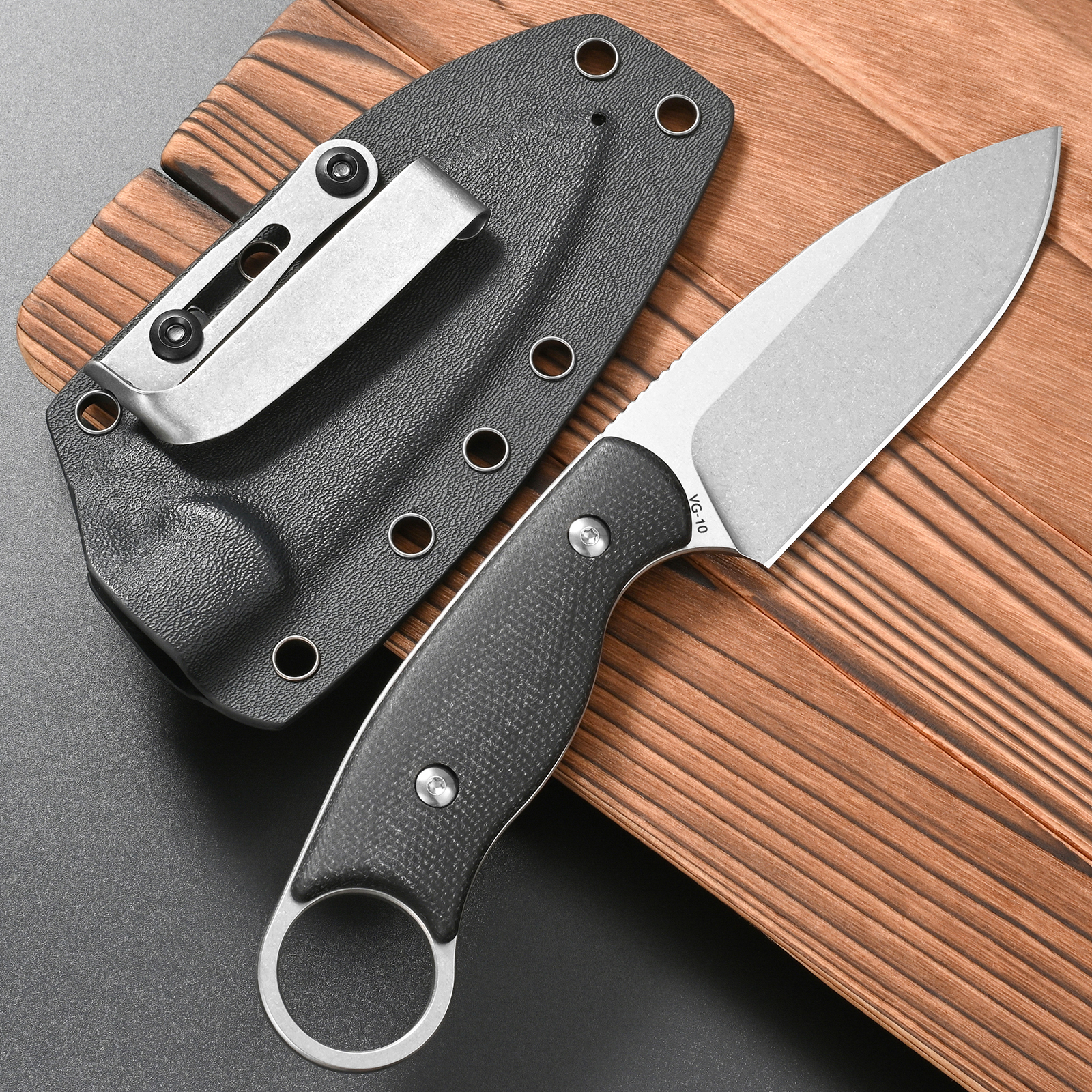 FF116 Fixed Blade Knife VG10 S - Knife Hunting Fixed Blade avis et prix
