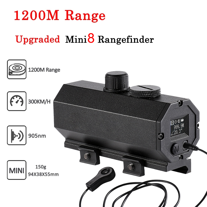 MINI8 Plug-in 1200m Ranging De - Rangefinder Laser Hunting avis et prix