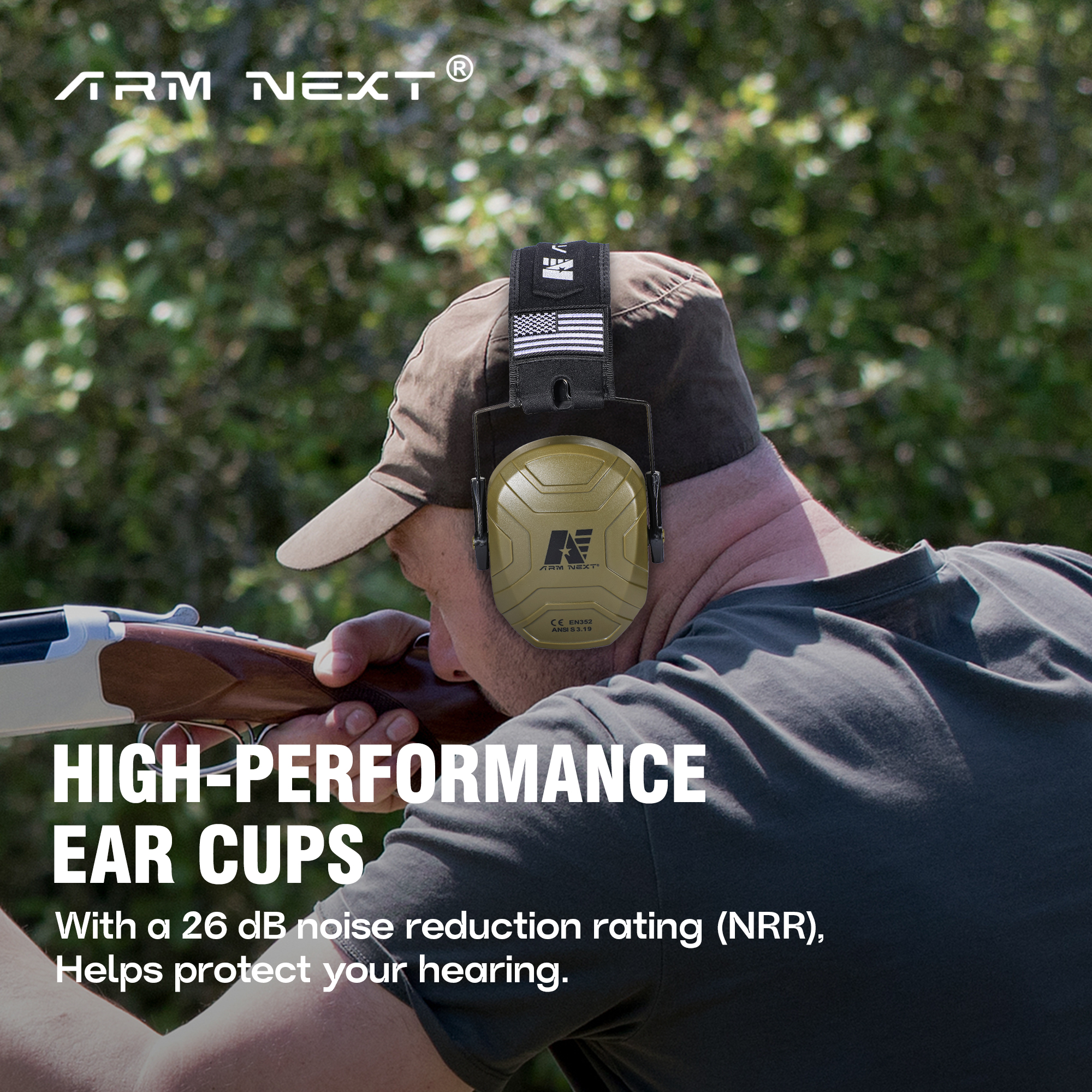 Foldable 26dB Professional Noi - Shooting Ear Muff avis et prix