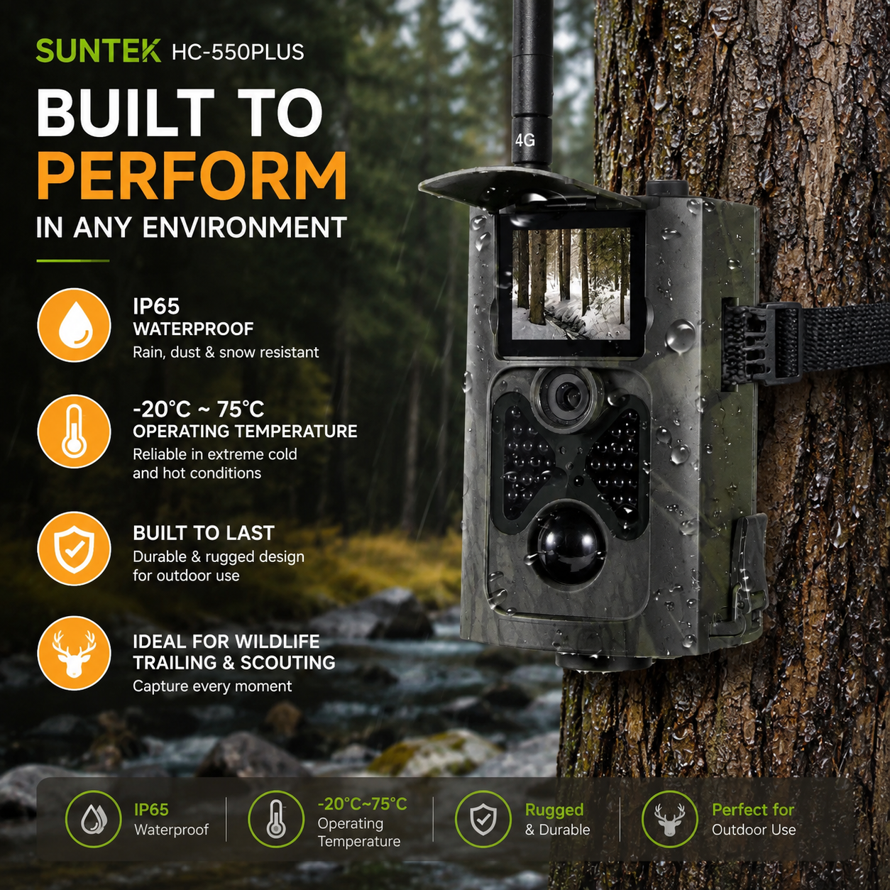Outdoor 4G 30MP Infrared 2K Li - Hunting Outdoor Shows avis et prix