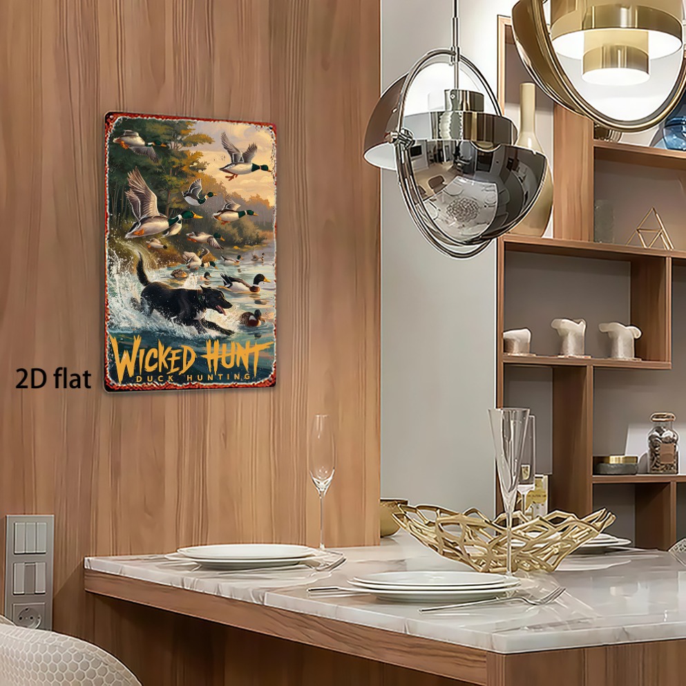 2D Flat Vintage Hunting Duck M - Wildman Hunting & Outdoor Reviews avis et prix