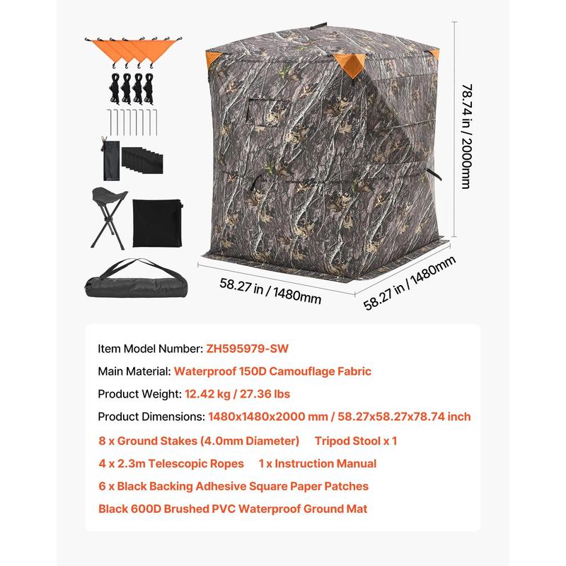 Hunting Blind 2-3 Person For T - Hunting & Outdoor Supplies Carterton Reviews avis et prix