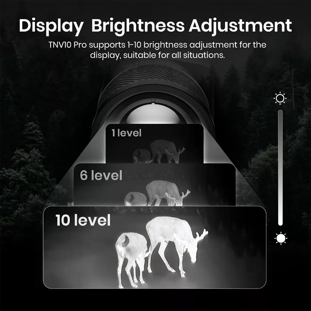 MILESEEY TNV10 PRO 320×240 Res - Outdoor Hunting Images avis et prix