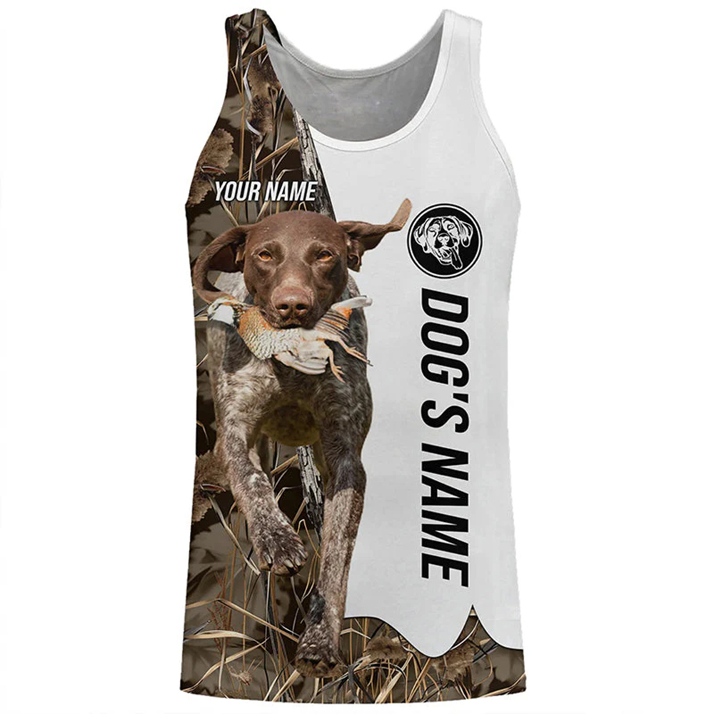 Personalized Dog Lover Tank To - Outdoor Hunting Dog Names avis et prix