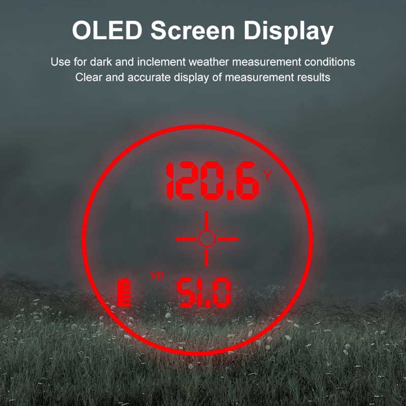 7x Amplification OLED Red Disp - Rangefinder Laser Hunting avis et prix