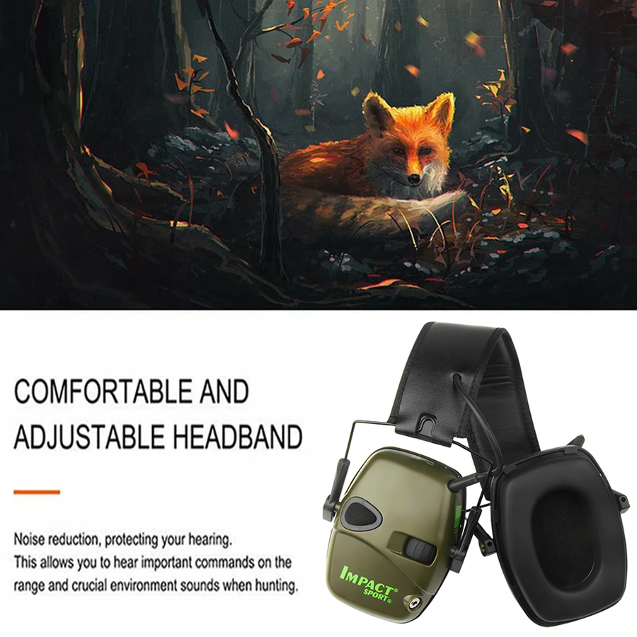 Tactical Electronic Shooting O - Shooting Ear Muff avis et prix