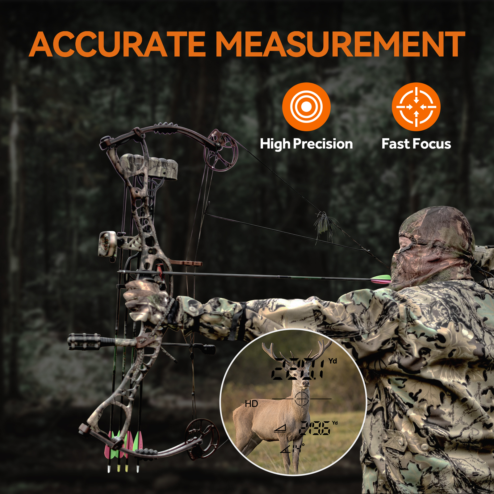 MiLESEEY Range Finder for hunt - Rangefinder Laser Hunting avis et prix
