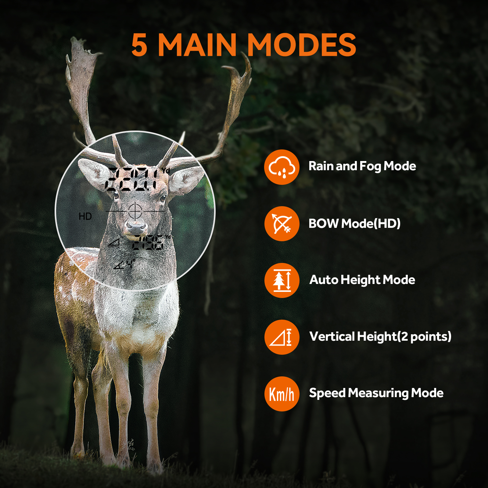 MiLESEEY Range Finder for hunt - Rangefinder Laser Hunting avis et prix