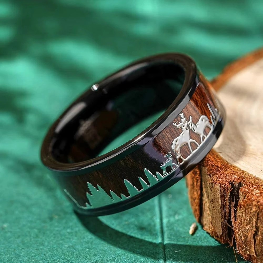 Fashion 8mm Koa Wood Inlay Dee - Wildman Hunting & Outdoor Reviews avis et prix