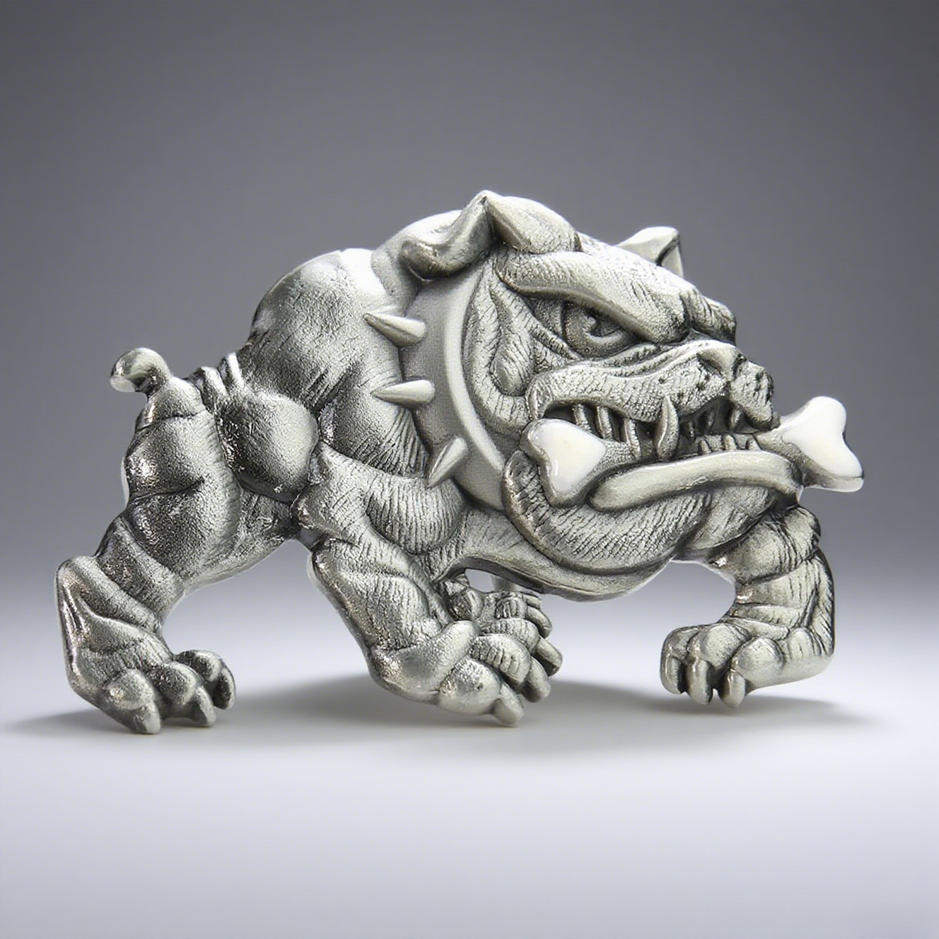 Pit Bull Dog Fangs Belt Buckle - Outdoor Hunting Dogs avis et prix