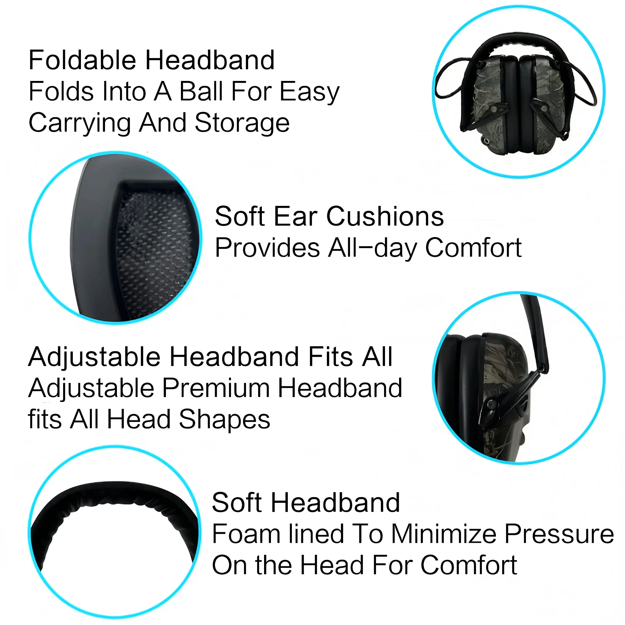 Outdoor Tactical Electronic Sh - Shooting Ear Muff avis et prix