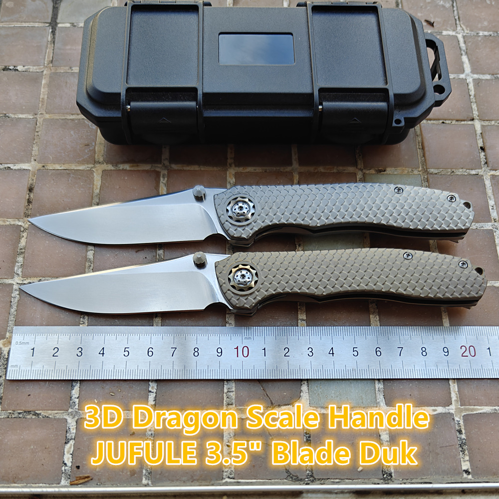 JUFULE New DUK Dragon Scale Co - Knife Hunting Fixed Blade avis et prix